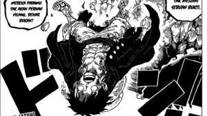Manga One Piece Chapter 1014 Luffy Jatuh keLaut