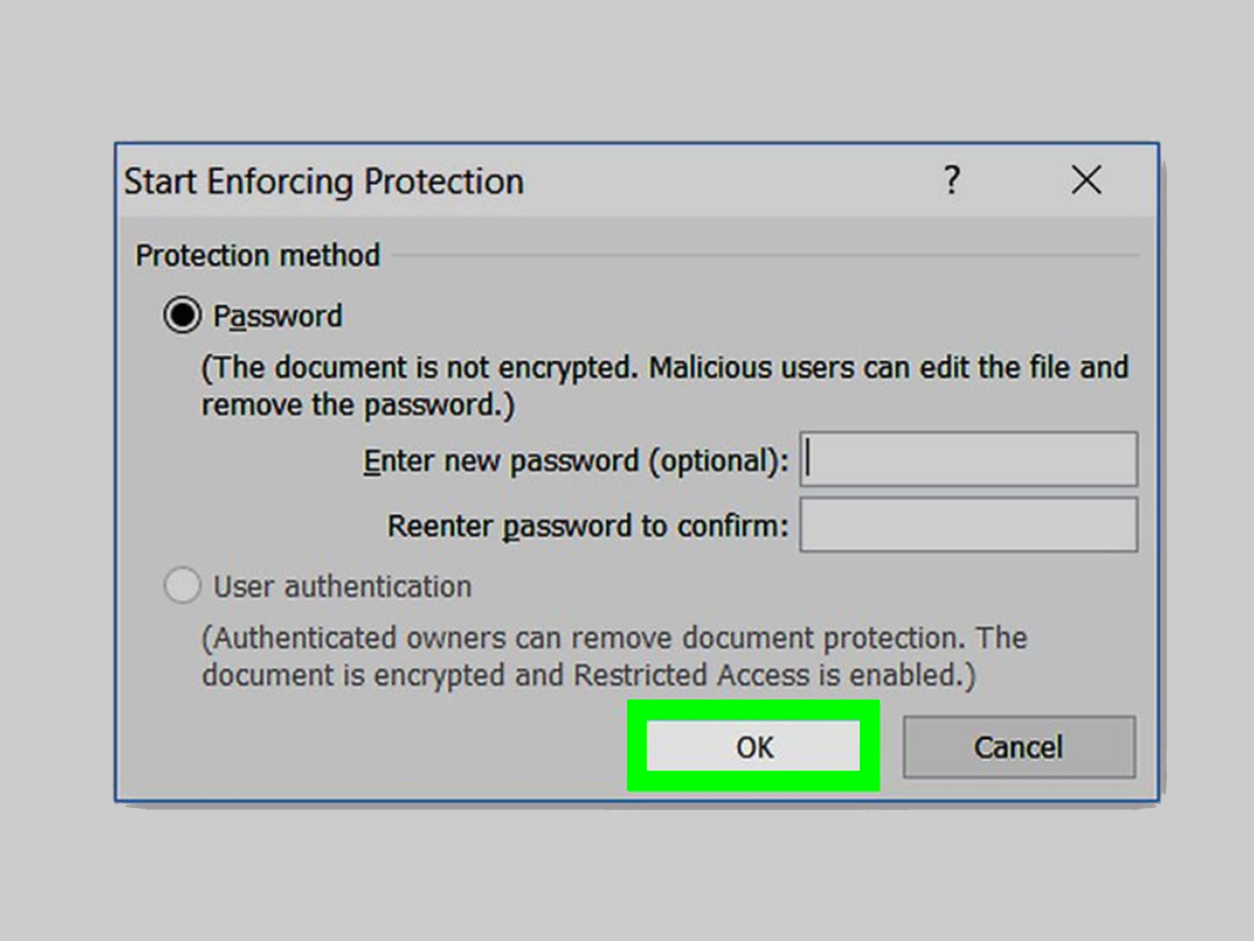 Cara Melindungi Dokumen Dengan Password