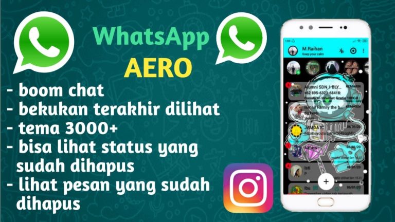 Review Aplikasi whatsapp aero 17.50 apk Terbaru 2022